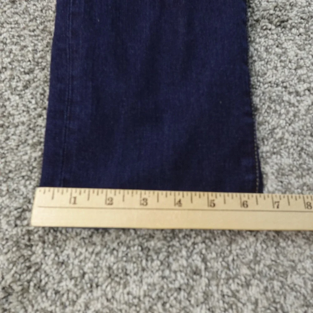 Peter Manning Jeans Mens 34X28 Dark Blue Denim Pants Classic Fit Preppy Straight